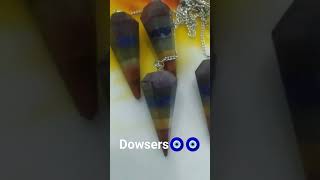 Seven Chakra Crystal DowsersPendulums shorts viral [upl. by Eahsan]