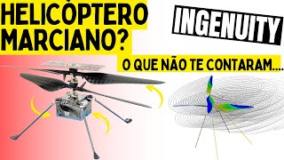 Segredos do Ingenuity o helicóptero que está voando em Marte [upl. by Nolos434]