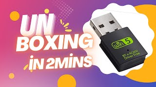 AUSHA WiFi Adapter 5GHz 2mins Unboxing [upl. by Saltzman70]