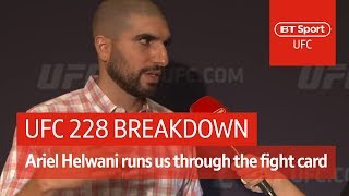 Ariel Helwani breaks down UFC 228 main event and fight card [upl. by Koren]