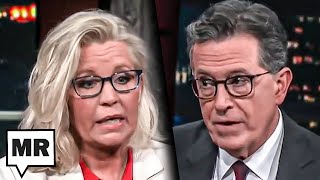 Colbert Exposes Liz Cheneys Utter Uselessness To Democrats [upl. by Notsirt]