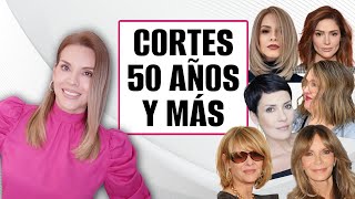 5 Cortes de Cabello Para Mujeres de 50 Años y Más [upl. by Nitsoj]