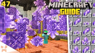 Easy Efficient Minecraft 121 AMETHYST FARM [upl. by Yhtamit]