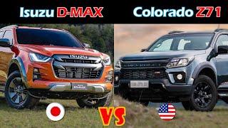 Isuzu DMAX vs Chevrolet Colorado Z71 2022 La Mejor Pick Up 4X4 Es  Vary Topics [upl. by Peugia]