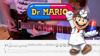 Dr Mario  Fever guitar cover with TABS [upl. by Ylicic]