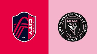 HIGHLIGHTS St Louis CITY SC vs Inter Miami CF  July 15 2023 [upl. by Yrtneg]