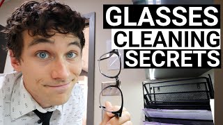 How to Clean Eyeglasses The Best Way  7 Tips [upl. by Amehr15]