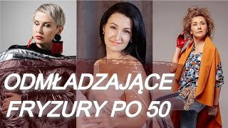 20 pomysłów 🎀 na fryzury odmładzające po 50 [upl. by Bartley]