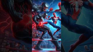 Boxing match Spiderman vs Black Venom its very impressive match who will winai avengers boxing [upl. by Dilisio142]