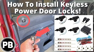 How To Install Keyless Power Door Locks [upl. by Tifanie]