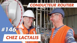 Je viens bosser chez Lactalis comme conducteur routier intersites le métier de Mathieu [upl. by Ajet]