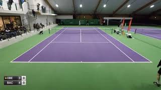 NEIL OBERLEITNER V MATTHIAS BACHINGER  M25 VEIGYFONCENEX 2°set [upl. by Selinda]