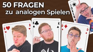 Die KLASSIKER der GESELLIGEN SPIELE  50 Fragen zu analogen Spielen [upl. by Guillermo778]