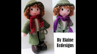 Vera Stanhope Knitted Doll [upl. by Wilen]