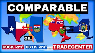 US States Most Comparable To Canadian Provinces [upl. by Mouldon]