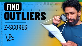 How to find Outliers in Your Data Easily with ZScores in Excel [upl. by Yoshio]