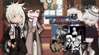 Bungou stray dogs ships react to eachother  🫧🔗  cringe warning ☠️ [upl. by Nortal]