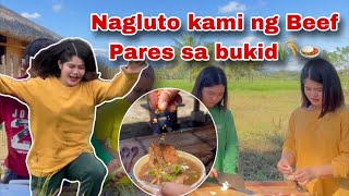 Family Bonding  Nagluto kami ng Kanto Style Pares  Ka Mangyan Vlogs [upl. by Anaizit]