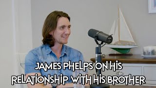 James Phelps talks about his relationship with his brother [upl. by Abrahamsen]