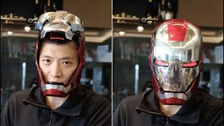 Marvel Iron Man Autoking 11 Mk5 Helmet Review  Fully Automatic Iron Man Helmet [upl. by Cannon]