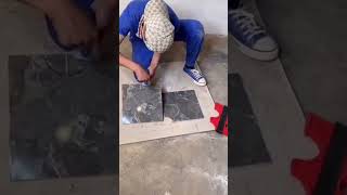 how to cut tiles in round shape [upl. by Hoban]