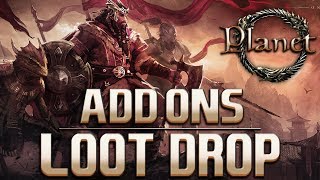 Elder Scrolls Online ESO AddOns  LootDrop [upl. by Suqram]