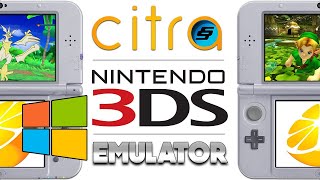 Citra 3DS Emulator Full Setup Guide For Windows  Nintendo 3DS Emulator Emu Play 3DS On PC Free [upl. by Arrak140]