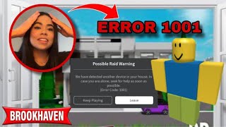 O QUE ACONTECEU NO DIA DO ERROR 1001  ROBLOX [upl. by Lienad129]