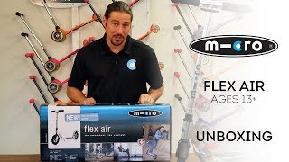 Micro Flex Air Scooter Unboxing  by Micro Kickboard [upl. by Betti993]