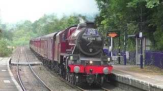 Galatea THE WEST SOMERSET STEAM EXPRESS [upl. by Enialb]