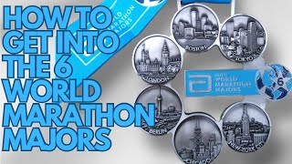 How to get into the 6 Major Marathons  London Berlin Chicago New York Tokyo and Boston [upl. by Formica]