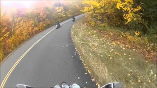 Ride de moto au parc de la mauricie [upl. by Aerbma]