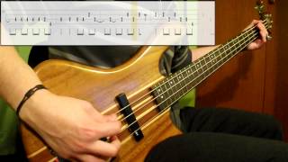 The Smiths  The Headmaster Ritual Bass Cover Play Along Tabs In Video [upl. by Airak]