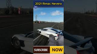 2021 Rimac Nevera forzahorizon5 forzagaming gaming shorts [upl. by Putnem950]