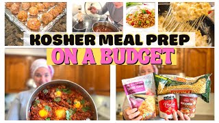 Sunday Reset Family KOSHER Meal Prep Ideas for a WEEK of Kosher Dinners  KOSHER ON A BUDGET [upl. by Ashli747]