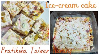 IceCream Cake Recipe Cassata Recipe Cassata Ice Cream at Home Homemade CakeIceCream Dessert [upl. by Eibbob473]