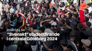 quotSvensktquot studentfirande i centrala Göteborg 2024 [upl. by Botsford]