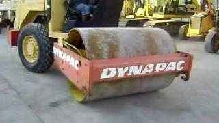 1994 DYNAPAC CA151D SMOOTH DRUM ROLLER ON MOVE [upl. by Webb930]