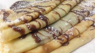 Nutella Crepes [upl. by Fitzger]