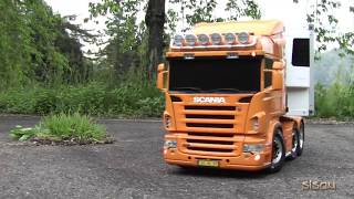 SCANIA TAMIYA 6x2 RC ver2013 05 [upl. by Ahc]