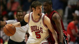 ¡Nocioni 17 pts Chicago Bulls vs Miami Heat 200607 NBA Playoffs 1ra Ronda  Partido 1 [upl. by Aehtla]