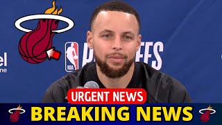 MY OUR LADY STEPHEN CURRY ANNOUNCED IN MIAMI PAT RILEY CONFIRMED EXCHANGE MIAMI HEAT NEWS [upl. by Aihsinyt]