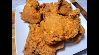 CRISPY FRIED CHICKEN THIGHS [upl. by Lenette]