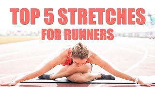 Top 5 Stretches for Runners  Chari Hawkins [upl. by Malley]