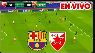 Crvena Zvezda vs Barcelona live [upl. by Bravar381]