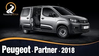 Peugeot Partner 2018  Prueba  Test  Análisis  Review en Español [upl. by Yraccaz569]