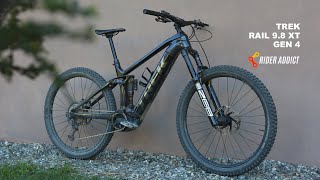 TREK Rail 98 XT 2021 is great eMTB bike review [upl. by Fachanan644]