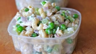 Healthy Tuna Pasta Salad Recipe [upl. by Gaivn]