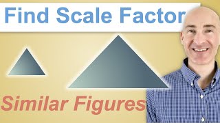 How to Find Scale Factor with Similar Figures [upl. by Niklaus]