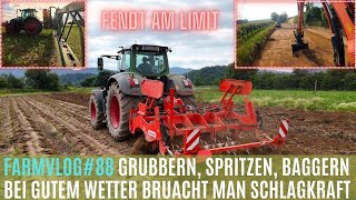 FarmVlog88 Fendt am LIMIT🚜  Es gibt viel zu tun🌽 [upl. by Nylcoj]